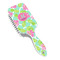 Preppy Hibiscus Hair Brush - Angle View