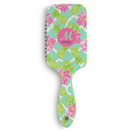 Preppy Hibiscus Hair Brushes (Personalized)