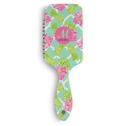 Preppy Hibiscus Hair Brushes (Personalized)
