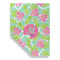 Preppy Hibiscus House Flags - Double Sided - FRONT FOLDED
