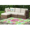 Preppy Hibiscus Indoor / Outdoor Rug & Cushions