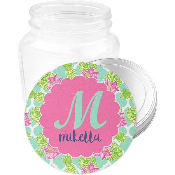Preppy Hibiscus Jar Opener - Main