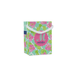 Preppy Hibiscus Jewelry Gift Bags - Gloss (Personalized)