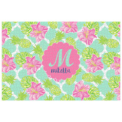 Preppy Hibiscus Jigsaw Puzzle - 1000-piece (Personalized)