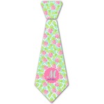 Preppy Hibiscus Iron On Tie (Personalized)