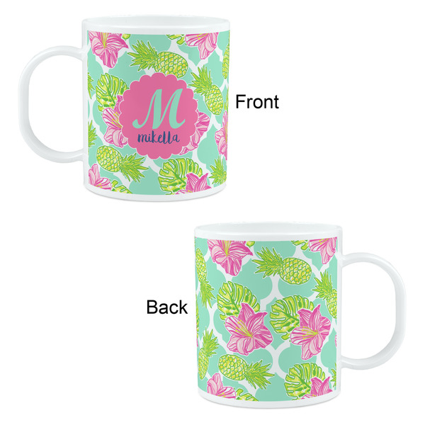 Preppy Hibiscus Kid's Mug - Apvl