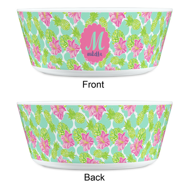 Preppy Hibiscus Kids Bowls - APPROVAL
