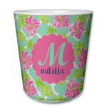 Preppy Hibiscus Plastic Tumbler 6oz (Personalized)