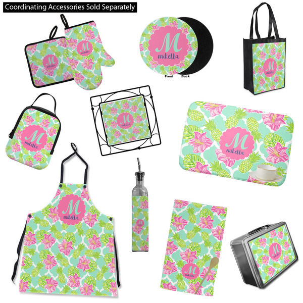 Preppy Hibiscus Kitchen Accessories & Decor