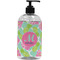 Preppy Hibiscus Plastic Soap / Lotion Dispenser (Personalized)