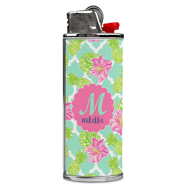 Custom Preppy Hibiscus Case for BIC Lighters (Personalized)