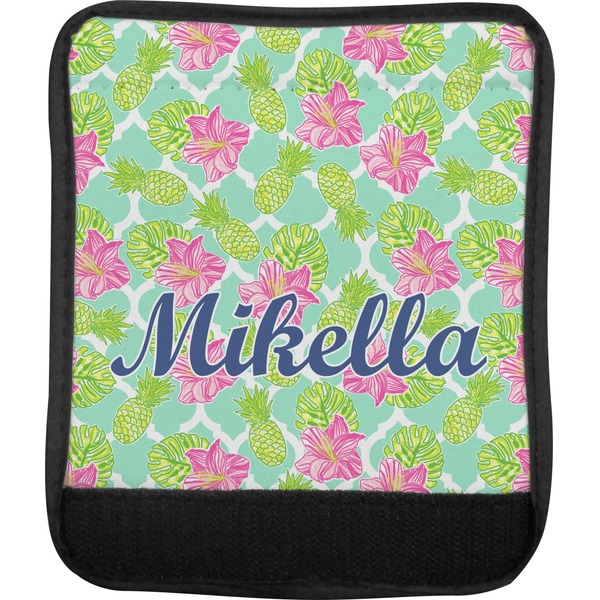 Preppy Hibiscus Luggage Handle Wrap (Approval)