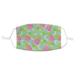 Preppy Hibiscus Adult Cloth Face Mask