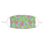 Preppy Hibiscus Kid's Cloth Face Mask