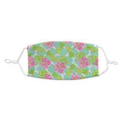 Preppy Hibiscus Kid's Cloth Face Mask