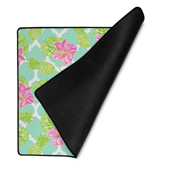 Preppy Hibiscus Medium Gaming Mats - FRONT W/FOLD