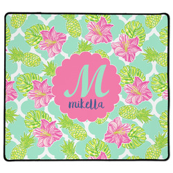 Preppy Hibiscus XL Gaming Mouse Pad - 18" x 16" (Personalized)