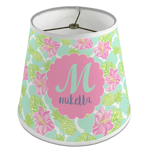 Custom Preppy Hibiscus Empire Lamp Shade (Personalized)