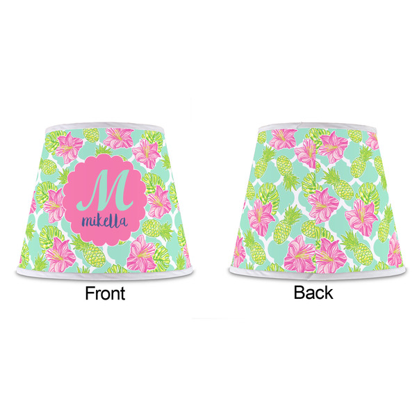 Preppy Hibiscus Poly Film Empire Lampshade - Approval