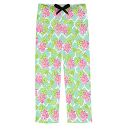 Preppy Hibiscus Mens Pajama Pants