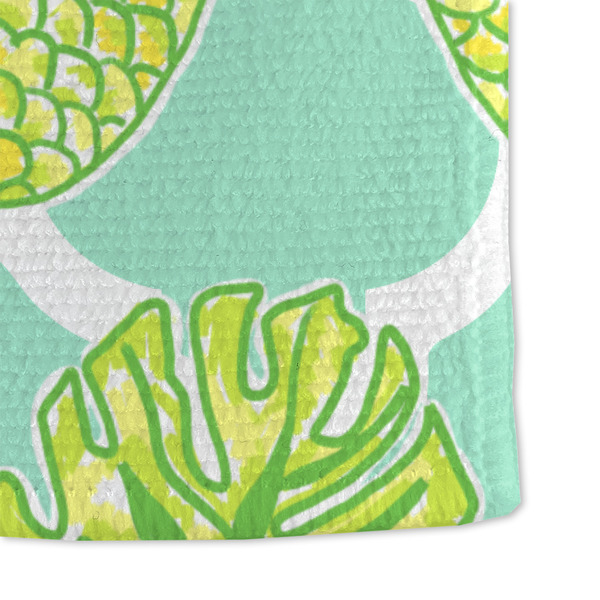 Preppy Hibiscus Microfiber Dish Towel - DETAIL