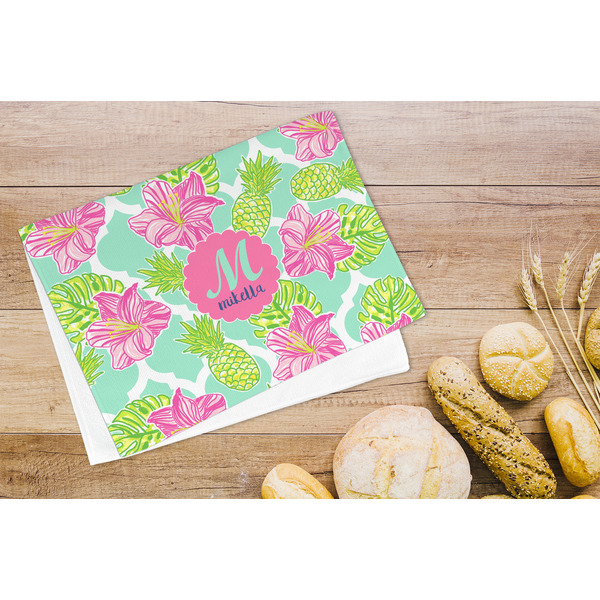 Preppy Hibiscus Microfiber Kitchen Towel - LIFESTYLE