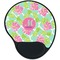 Preppy Hibiscus Mouse Pad with Wrist Support - Main