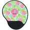 Preppy Hibiscus Mouse Pad with Wrist Support