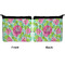 Preppy Hibiscus Neoprene Coin Purse - Front & Back (APPROVAL)