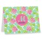 Preppy Hibiscus Note cards (Personalized)