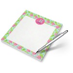 Preppy Hibiscus Notepad (Personalized)