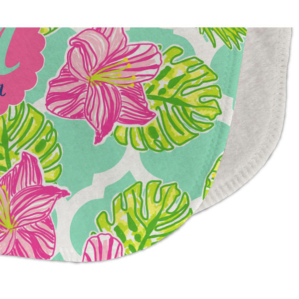 Preppy Hibiscus Old Burp Detail