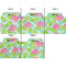 Preppy Hibiscus Page Dividers - Set of 5 - Approval
