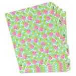 Preppy Hibiscus Binder Tab Divider - Set of 5 (Personalized)