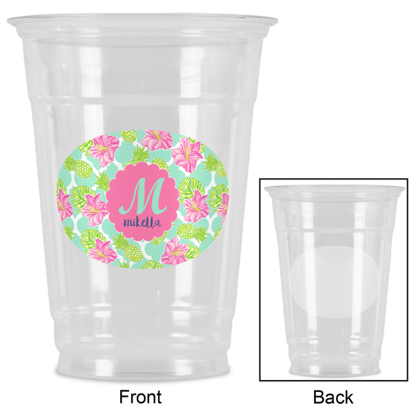 Preppy Hibiscus Party Cups - 16oz - Approval