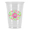 Preppy Hibiscus Party Cups - 16oz (Personalized)