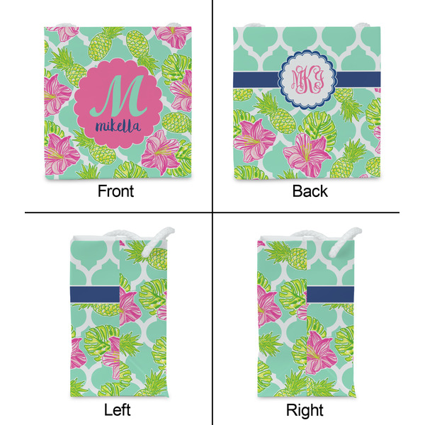 Preppy Hibiscus Party Favor Gift Bag - Gloss - Approval