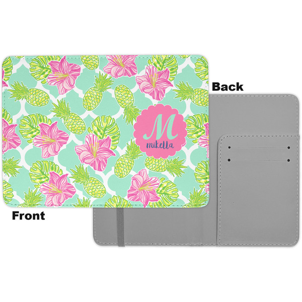 Preppy Hibiscus Passport Holder - Apvl