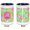 Preppy Hibiscus Pencil Holder - Blue - approval