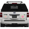 Preppy Hibiscus Personalized Car Magnets on Ford Explorer
