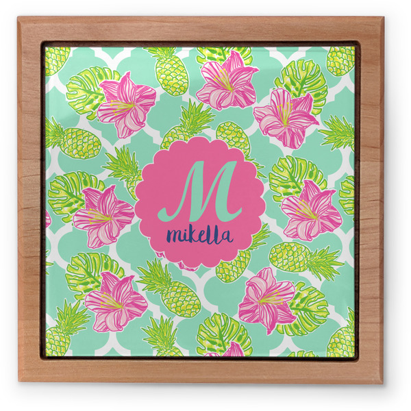 Preppy Hibiscus Pet Urn - Apvl