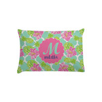 Preppy Hibiscus Pillow Case - Toddler (Personalized)