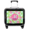 Preppy Hibiscus Pilot Bag Luggage with Wheels