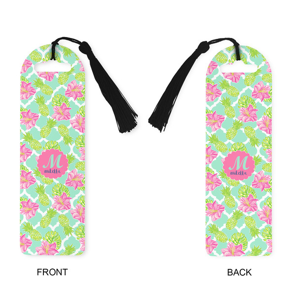 Preppy Hibiscus Plastic Bookmarks - Approval