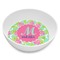 Preppy Hibiscus Melamine Bowl - 8 oz (Personalized)
