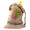 Preppy Hibiscus Santa Sack (Personalized)