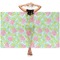 Preppy Hibiscus Sheer Sarong