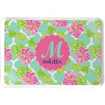 Preppy Hibiscus Serving Tray (Personalized)