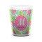 Preppy Hibiscus Shot Glass - White - FRONT