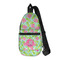 Preppy Hibiscus Sling Bag - Front View